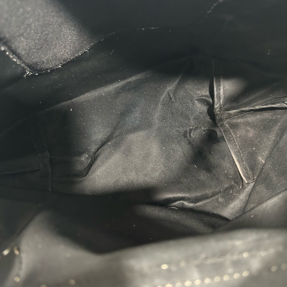 Longchamp Black Tote with Brown Leather Accents - Picture 7 of 9